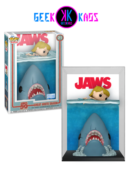 FUNKO POP! COVER - JAWS - GREAT WHITE SHARK 21 (SE)