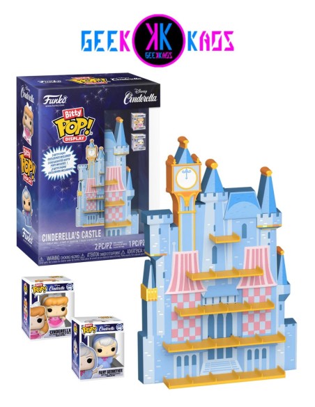 BITTY POP! DISPLAY - DISNEY - CINDERELLA´S CASTLE