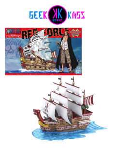 MAQUETA BARCO - ONE PIECE - SHANKS, RED FORCE (15CM)