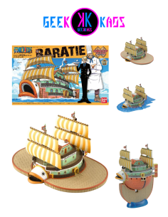 MAQUETA BARCO - ONE PIECE - ZEFF, BARATIE (15CM)
