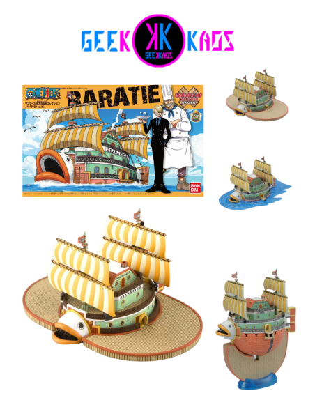 MAQUETA BARCO - ONE PIECE - ZEFF, BARATIE (15CM) MAQUETA BARCO - ONE PIECE - ZEFF, BARATIE (15CM)