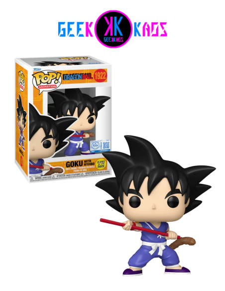 FUNKO POP! - DRAGON BALL -  GOKU WITH NYOIBO 1922 (SE) (GITD)