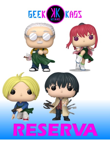 4-PCK - FUNKO POP! SAKAMOTO DAYS - TARO SAKAMOTO 2058, SHIN ASAKURA 2059, NAGUMO 2060, LU SHAOTANG 2061