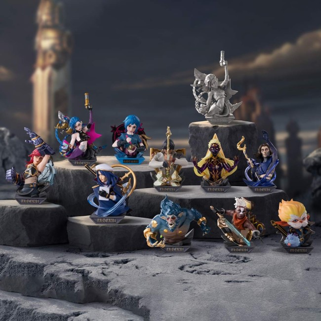 POP MART - LEAGUE OF LEGENDS - ARCANE SERIES FIGURES BLIND BOX - 14CM
