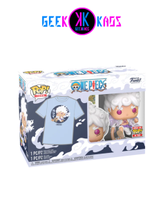 FUNKO POP! & TEE - ONE PIECE - LUFFY GEAR FIVE (PEARLESCENT)