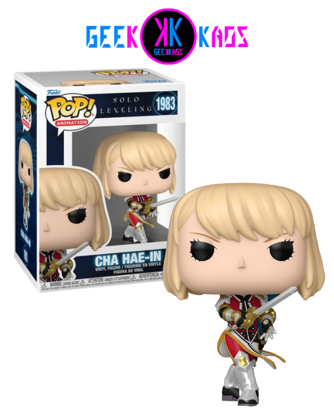 FUNKO POP! - SOLO LEVELING - CHA HAE-IN 1983