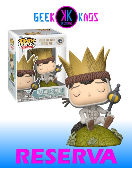 FUNKO POP! - WHERE THE WILD THINGS ARE - MAX WITH SCEPTER 45