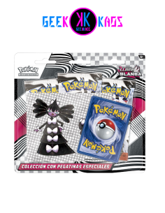 POKEMON TCG - LLAMA BLANCA COLECCION CON PEGATINAS ESPECIALES - ESPAÑOL