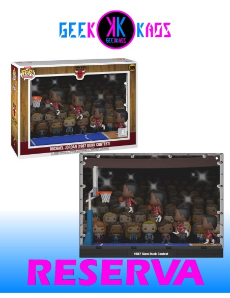 FUNKO POP! MOMENT DELUXE - NBA - MICHAEL JORDAN (1987 DUNK CONTEST) 209