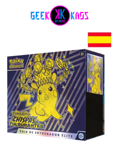 POKEMON TCG - CAJA DE ELITE ENTRENADOR CHISPAS FULGURANTES - ETB ESPAÑOL