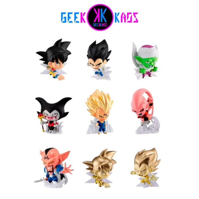 FIGURAS MISTERY - DRAGON BALL DAIMA - SUPER WARRIORS - 5CM