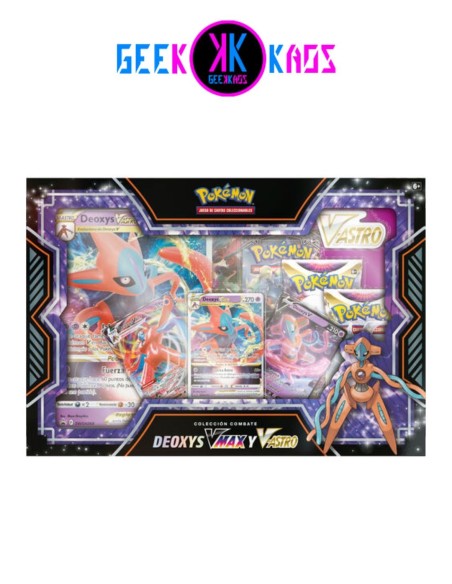 POKEMON TCG - COLECCION DE COMBATE DEOXYS V-MAX Y V-ASTRO - ESPAÑOL