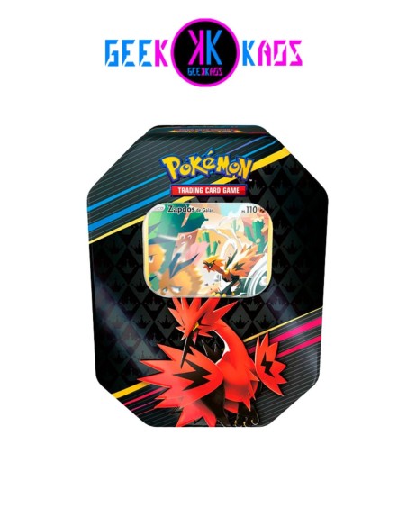 POKEMON TCG - LATA DE ZAPDOS DE GALAR - ESPAÑOL