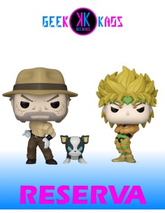 2-PACK - FUNKO POP! JOJO´S BIZARRE ADVENTURE - DIO 2109, JOSEPH JOESTAR WITH IGGY 2146