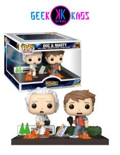FUNKO POP! MOMENT - BACK TO THE FUTURE - DOC & MARTY 1846