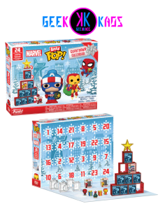 BITTY POP! - MARVEL - COUNTDOWN CALENDAR 24 DIAS
