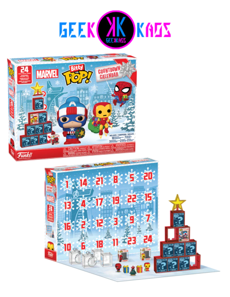 BITTY POP! - MARVEL - COUNTDOWN CALENDAR 24 DIAS