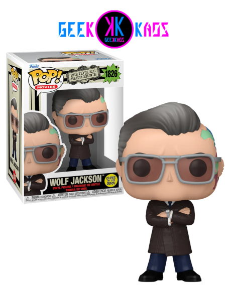 FUNKO POP! - BEETLEJUICE - WOLF JACKSON 1826 (GITD)