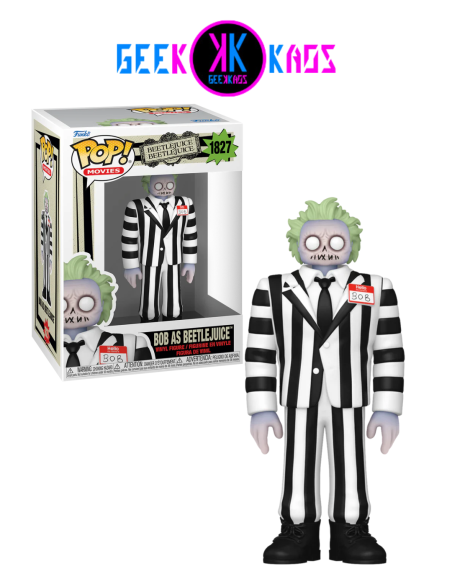 FUNKO POP! - BEETLEJUICE - BOB AS BEETLEJUICE 1827 FUNKO POP! - BEETLEJUICE - BOB AS BEETLEJUICE 1827
