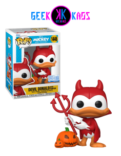 FUNKO POP! - MICKEY & FRIENDS - DEVIL DONALD WITH PUMPKIN 1446 (SE)