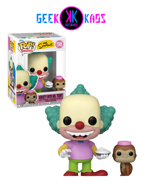 FUNKO POP! - THE SIMPSONS - KRUSTY WITH MR. TEENY  1741
