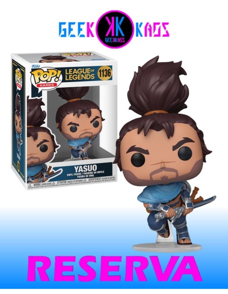 FUNKO POP! - LEAGUE OF LEGENDS - YASUO 1136