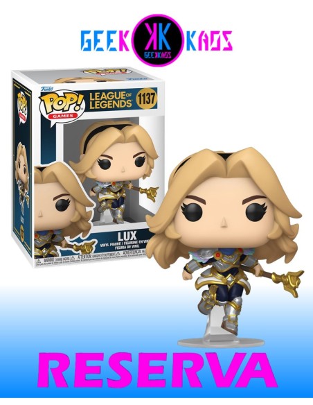 FUNKO POP! - LEAGUE OF LEGENDS - LUX 1137