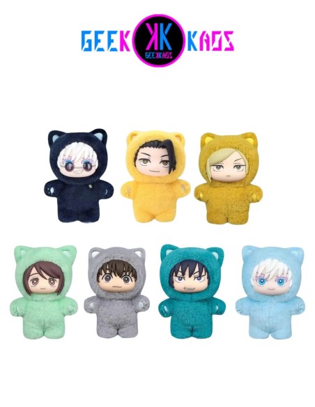 EAKI  - JUJUTSU KAISEN - CAT PARK PARTY SERIES BLIND BOX KEYCHAIN - 14CM