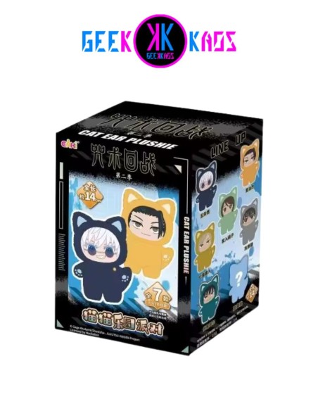 EAKI  - JUJUTSU KAISEN - CAT PARK PARTY SERIES BLIND BOX KEYCHAIN - 14CM