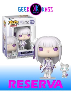 FUNKO POP! - RE:ZERO - EMILIA WITH PUCK 2112