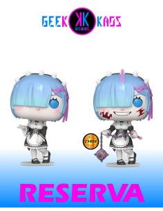 FUNKO POP! - RE:ZERO - REM 2113 (BUNDLE)