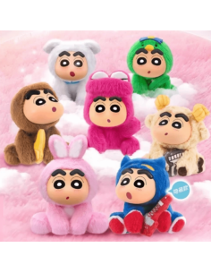 EAKI  - SHIN CHAN - CRAYON SHIN CHAN ZUOZUO PARTY SERIES BLIND BOX KEYCHAIN - 14CM 2