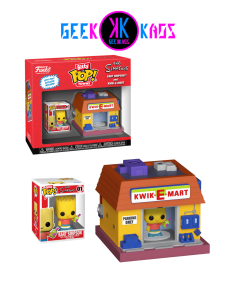 BITTY POP! TOWN - THE SIMPSONS - BART SIMPSON & KWIK-E-MART