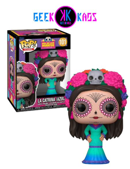 FUNKO POP! - DIA DE LOS MUERTOS - LA CATRINA ( AZUL ) 101