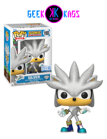 FUNKO POP! - SONIC THE HEDGEHOG - SILVER 1103 (SE) (DIAMOND)