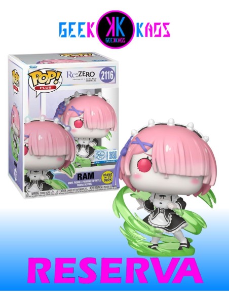 FUNKO POP! PLUS - RE:ZERO - RAM 2116 (SE) (GITD) FUNKO POP! PLUS - RE:ZERO - RAM 2116 (SE) (GITD)