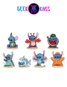 BEAST KINGDOM - LILO & STITCH - MEA-068 STITCH SUMMER DRESS UP SERIES BLIND BOX - 8.7CM 2