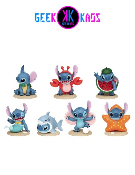 BEAST KINGDOM - LILO & STITCH - MEA-068 STITCH SUMMER DRESS UP SERIES BLIND BOX - 8.7CM BEAST KINGDOM - LILO & STITCH - MEA-068 STITCH SUMMER DRESS UP SERIES BLIND BOX - 8.7CM