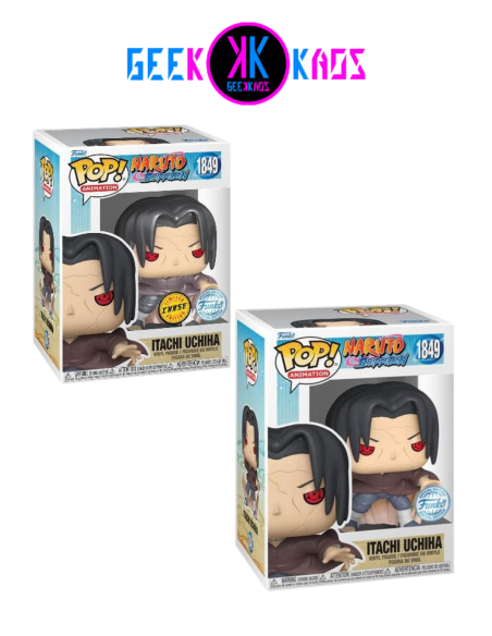FUNKO POP - NARUTO SHIPPUDEN - ITACHI UCHIHA 1849 (SE) (BUNDLE)