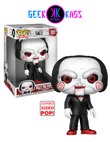 FUNKO POP! - SAW - BILLY THE PUPPET 1821 (JUMBO)