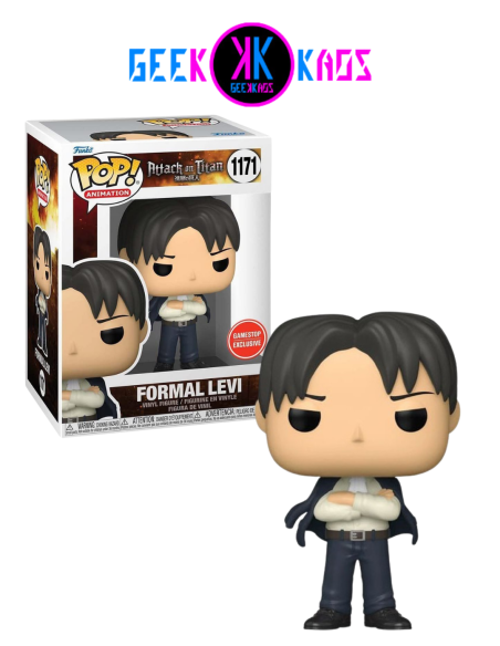 FUNKO POP! - ATTACK ON TITAN - FORMAL LEVI 1171 (GAMESTOP EXCLUSIVE)