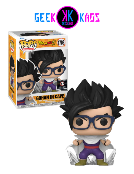 FUNKO POP! - DRAGON BALL SUPER -  GOHAN IN CAPE 1708 (CHALICE COLLECTIBLES)
