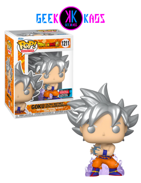 FUNKO POP! - DRAGON BALL SUPER - GOKU (ULTRA INSTINCT WITH KAMEHAMEHA) 1211 (NYCC-2022)