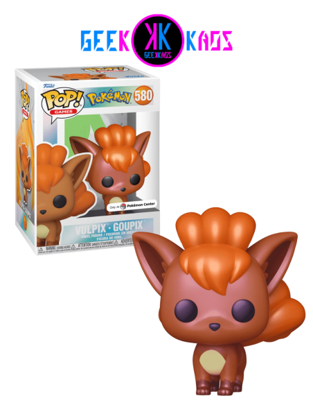FUNKO POP! - POKEMON - VULPIX 580 (POKEMON CENTER)