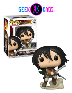 FUNKO POP! - ATTACK ON TITAN - MIKASA ACKERMANN 1172 (CHALICE COLLECTIBLES)