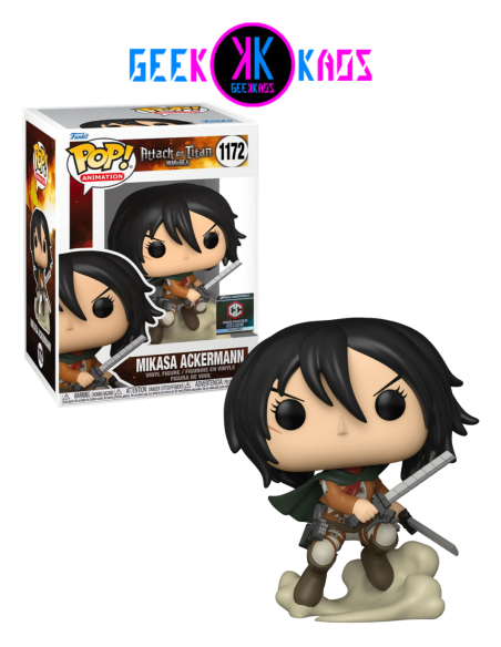 FUNKO POP! - ATTACK ON TITAN - MIKASA ACKERMANN 1172 (CHALICE COLLECTIBLES)