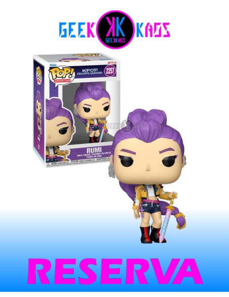 FUNKO POP! - K-POP DEMON HUNTERS  - RUMI 2257 FUNKO POP! - K-POP DEMON HUNTERS  - RUMI 2257