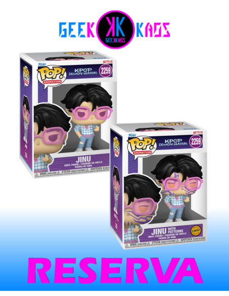 FUNKO POP! - K-POP - DEMON HUNTERS -  JINU 2259 (BUNDLE)