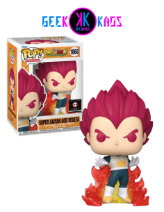 FUNKO POP! - DRAGON BALL SUPER: BROLY - SUPER SAIYAN GOD VEGETA 1868 (CHALICE COLLECTIBLES)