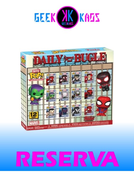BITTY POP! COLLECTOR PACK - SPIDER-MAN (12 PACK) BITTY POP! COLLECTOR PACK - SPIDER-MAN (12 PACK)